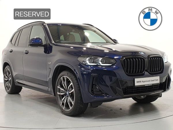 BMW X3 SUV, Petrol Plug-in Hybrid, 2022, Blue