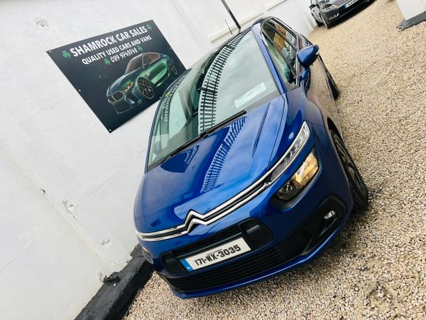Citroen Grand C4 Picasso Hatchback, Diesel, 2017, Blue