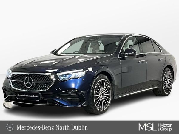 Mercedes-Benz E-Class Saloon, Diesel Plug-in Hybrid, 2025, Blue