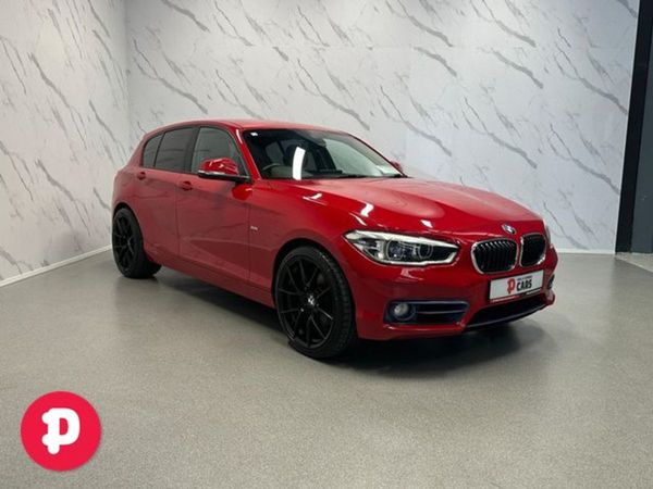 BMW 1-Series Hatchback, Diesel, 2016, Red