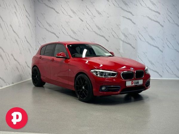 BMW 1-Series Hatchback, Diesel, 2016, Red