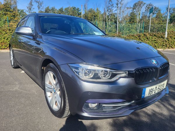 BMW 3-Series Saloon, Petrol Plug-in Hybrid, 2018, Grey