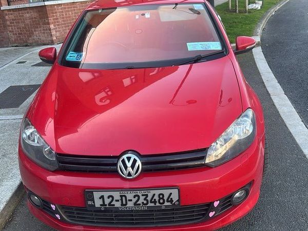 Volkswagen Golf Estate, Diesel, 2012, Red