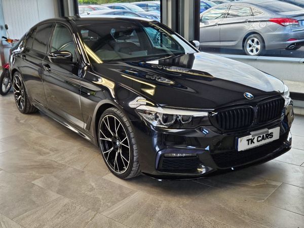 BMW 5-Series Saloon, Diesel, 2019, Black