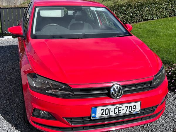 Volkswagen Polo Hatchback, Petrol, 2020, Red