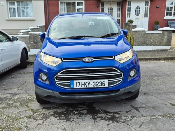 Ford EcoSport SUV, Petrol, 2017, Blue