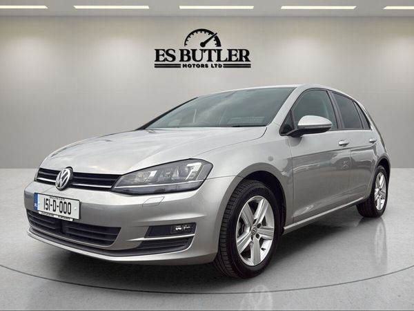 Volkswagen Golf Hatchback, Petrol, 2015, Silver