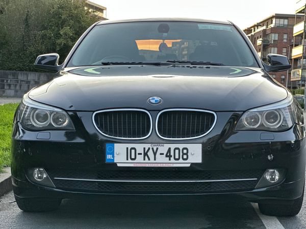 BMW 5-Series Saloon, Diesel, 2010, Black