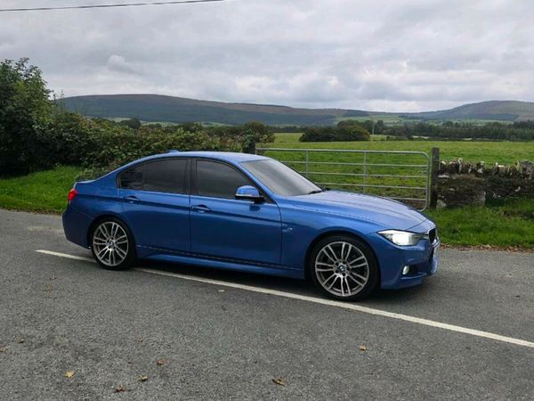 BMW 3-Series Saloon, Diesel, 2014, Blue
