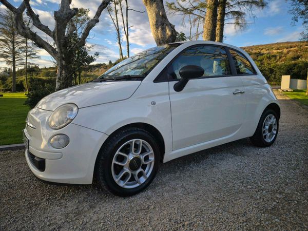 Fiat 500 Hatchback, Petrol, 2012, White