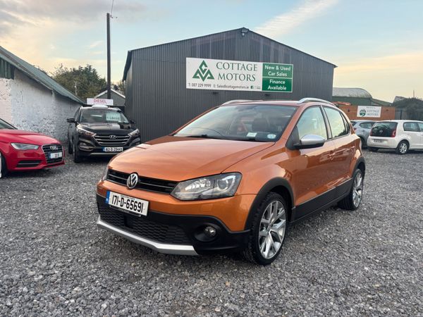 Volkswagen Polo Hatchback, Petrol, 2017, Orange
