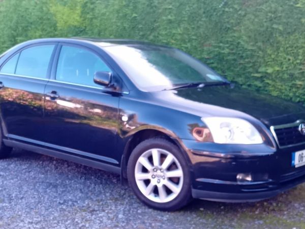 Toyota Avensis Saloon, Petrol, 2006, Black