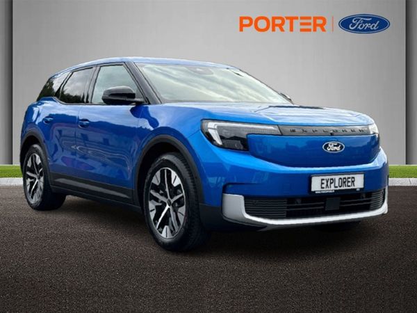 Ford Explorer SUV, Electric, 2025, Blue