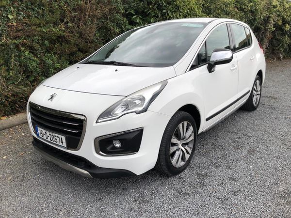 Peugeot 3008 SUV, Diesel, 2015, White