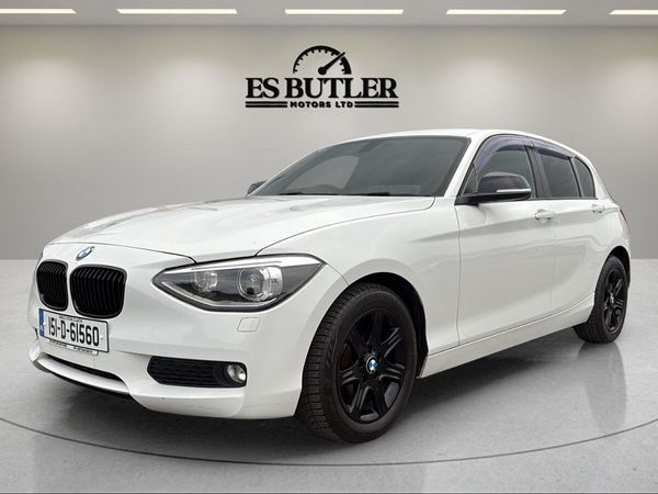 BMW 1-Series Hatchback, Petrol, 2015, White