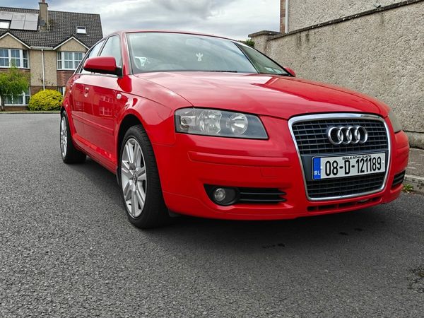 Audi A3 Hatchback, Diesel, 2008, Red