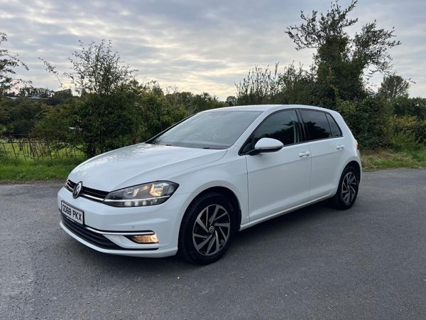 Volkswagen Golf Hatchback, Diesel, 2019, White