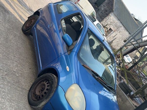 Toyota Yaris Hatchback, Diesel, 2003, Blue