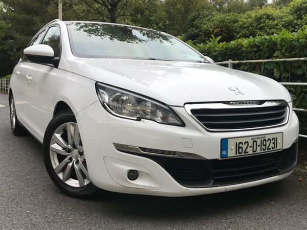 Peugeot 308 Estate, Diesel, 2016, White