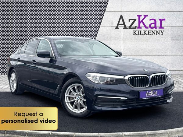 BMW 5-Series Saloon, Diesel, 2018, Blue