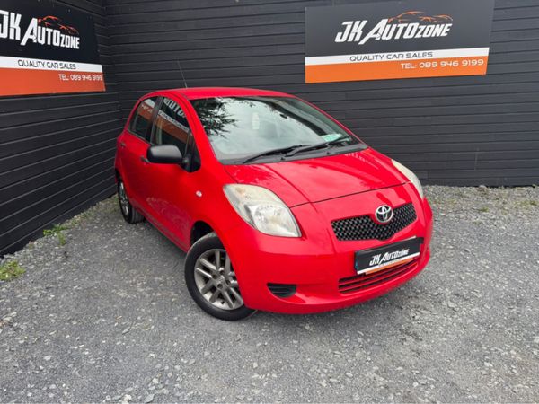 Toyota Yaris Hatchback, Petrol, 2008, Red
