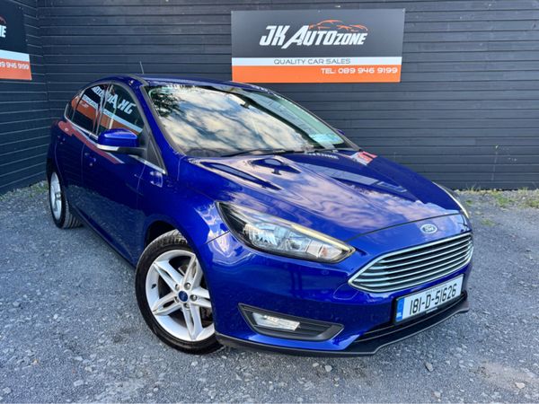 Ford Focus Hatchback, Petrol, 2018, Blue