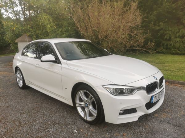 BMW 3-Series Saloon, Petrol Hybrid, 2017, White