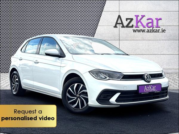 Volkswagen Polo Hatchback, Petrol, 2023, White