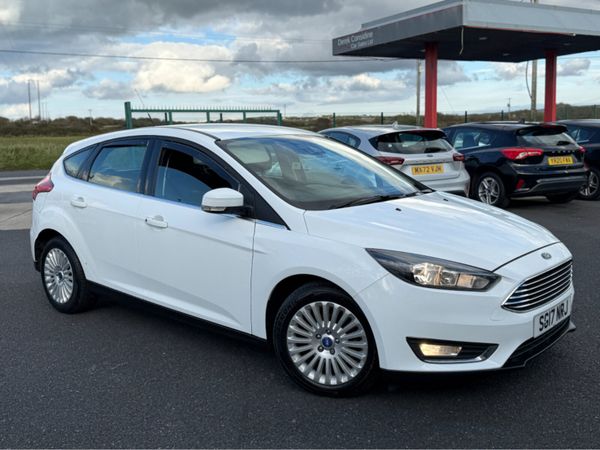 Ford Focus Hatchback, Diesel, 2017, White