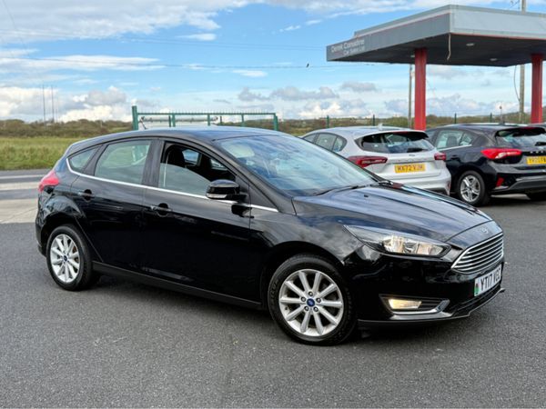 Ford Focus Hatchback, Diesel, 2017, Black