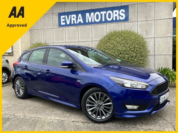 Ford Focus Hatchback, Petrol, 2018, Blue