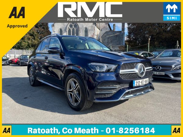 Mercedes-Benz GLE SUV, Diesel Plug-in Hybrid, 2021, Blue