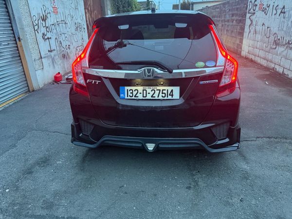 Honda Fit Hatchback, Petrol Hybrid, 2013, Black