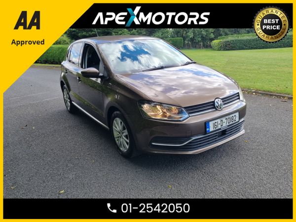Volkswagen Polo Hatchback, Petrol, 2016, Brown