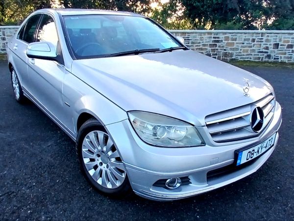 Mercedes-Benz C-Class Saloon, Petrol, 2008, Silver