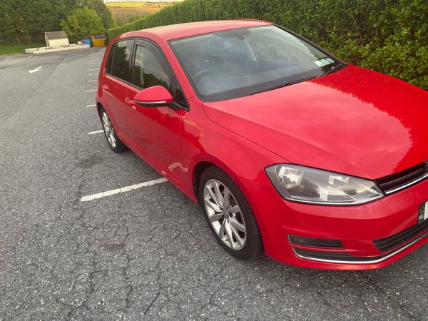 Volkswagen Golf Hatchback, Diesel, 2013, Red