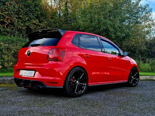 Volkswagen Polo Hatchback, Petrol, 2015, Red