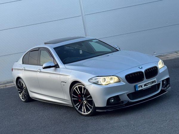 BMW 5-Series Saloon, Diesel, 2015, Silver