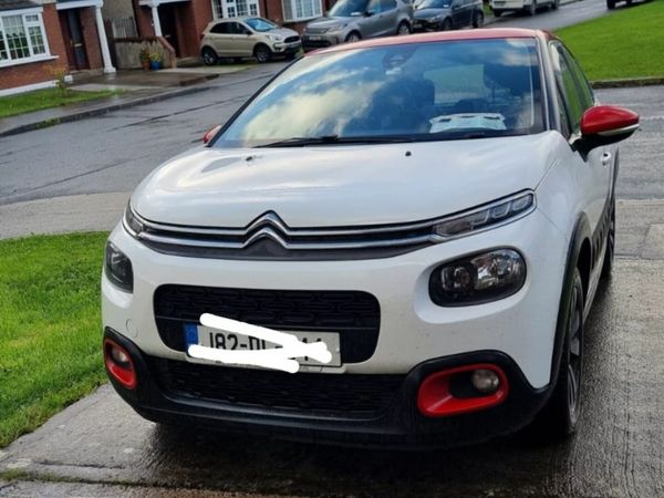 Citroen C3 Hatchback, Petrol, 2018, White