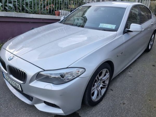 BMW 5-Series Saloon, Diesel, 2013, Silver