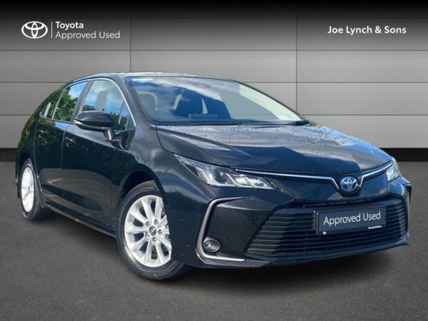 Toyota Corolla Saloon, Petrol Hybrid, 2022, Black
