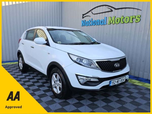 Kia Sportage SUV, Diesel, 2015, White