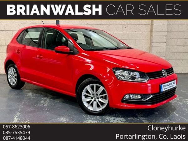 Volkswagen Polo Hatchback, Petrol, 2014, Red