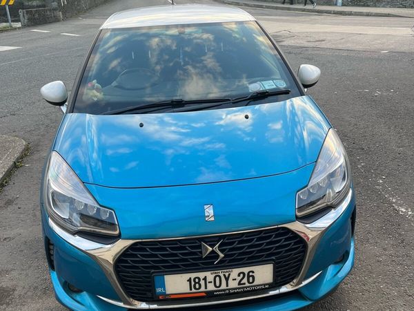 Citroen DS 3 Hatchback, Diesel, 2018, Blue