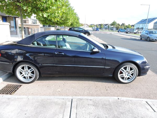 Mercedes-Benz CLK Convertible, Petrol, 2003, Blue