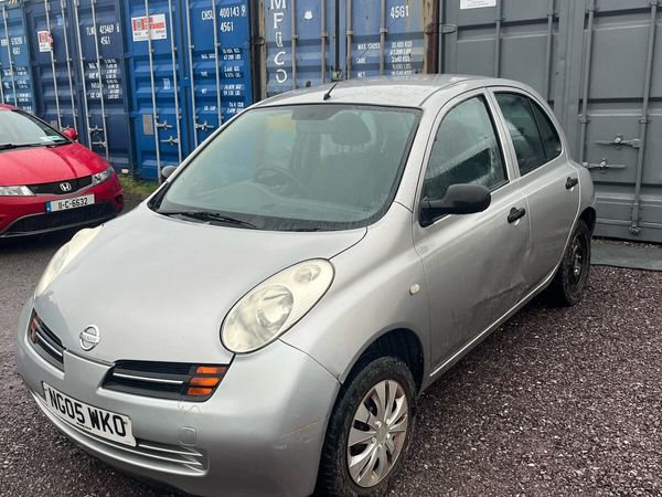 Nissan Micra Hatchback, Petrol, 2005, Silver