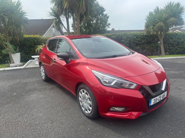 Nissan Micra Hatchback, Petrol, 2020, Red