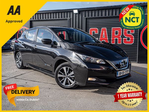 Nissan Leaf Hatchback, Electric, 2018, Black