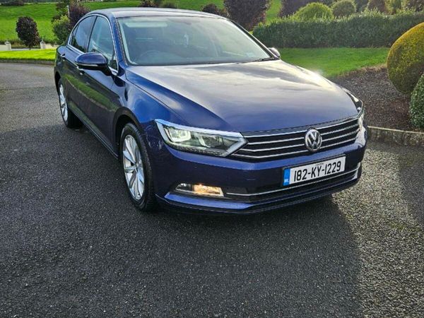 Volkswagen Passat Saloon, Diesel, 2018, Blue