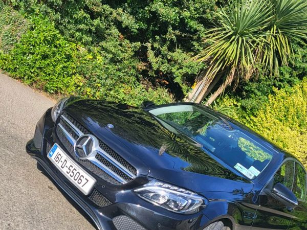 Mercedes-Benz C-Class Saloon, Petrol Plug-in Hybrid, 2016, Black